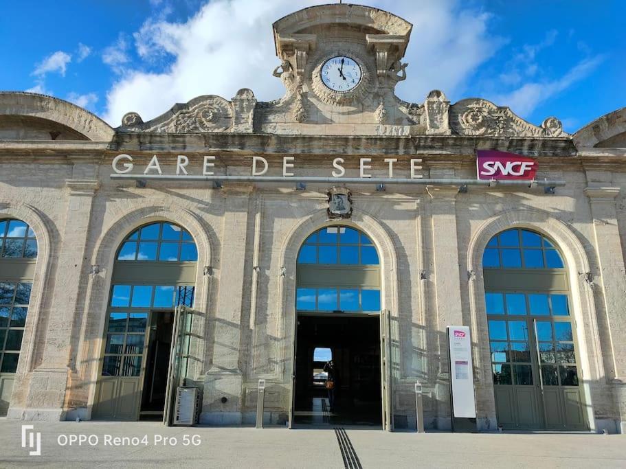 Grand T2 Esprit Loft Coeur De Ville Sete Exterior photo